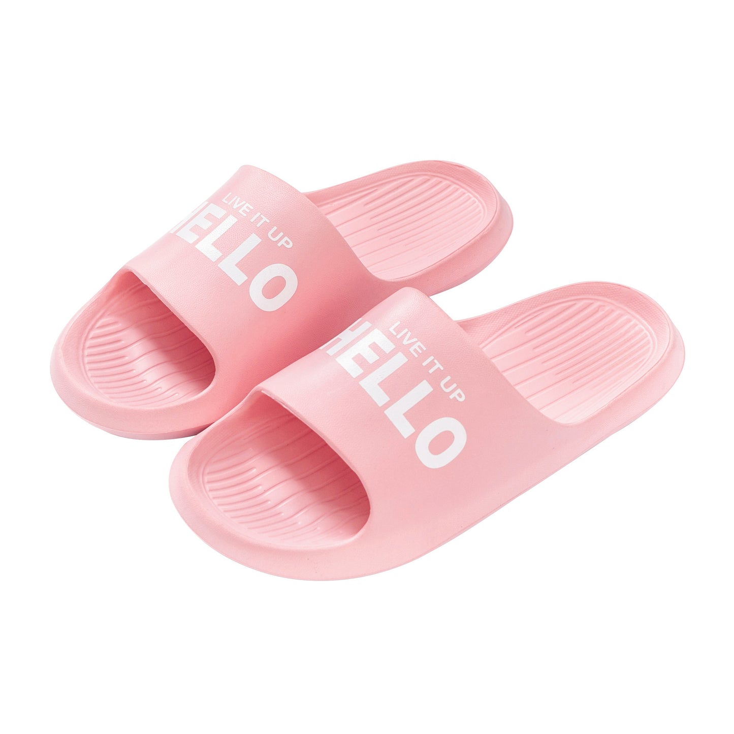Summer men's feeling of stepping on feces, cool slippers for bathing, lightweight, simple, thick soled, at home, bathroom for couples, outdoor wearing of slippers for women