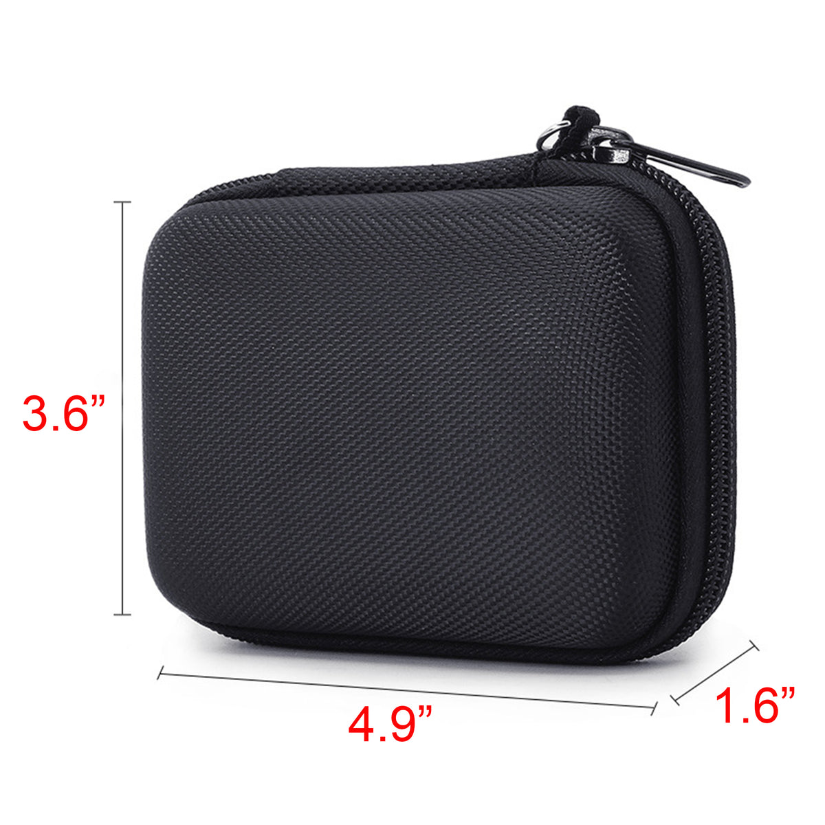 4.9 x 3.6" EVA Travel Data Line Storage Bag Carrying Case