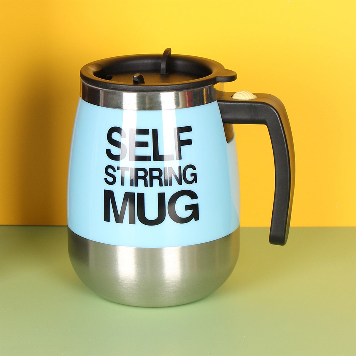 400 ml Magnetic Stirring Coffee Cup Milk Protein Powder Electric Stirring Cup AA Battery Style