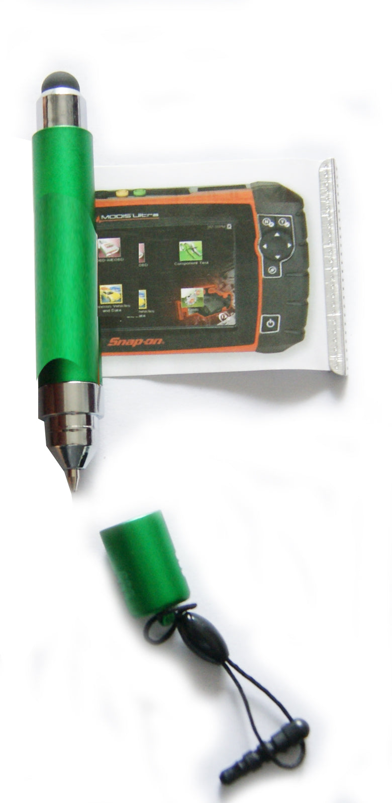 3-In-1 Ballpoint Pen w/Stylus & Roll Banner