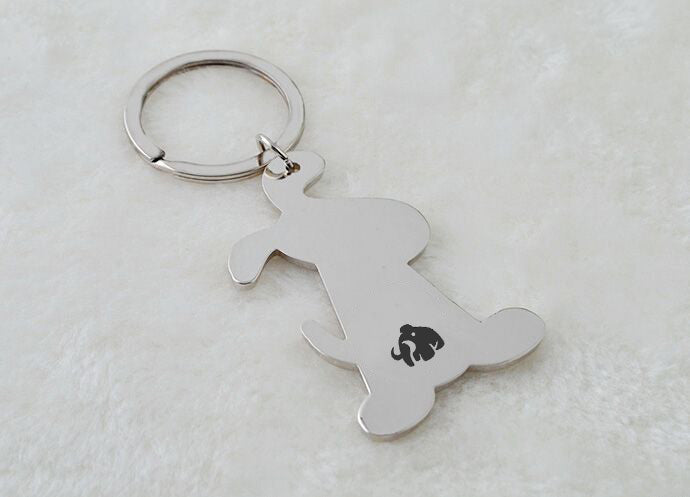 Dog Shaped Key Chain