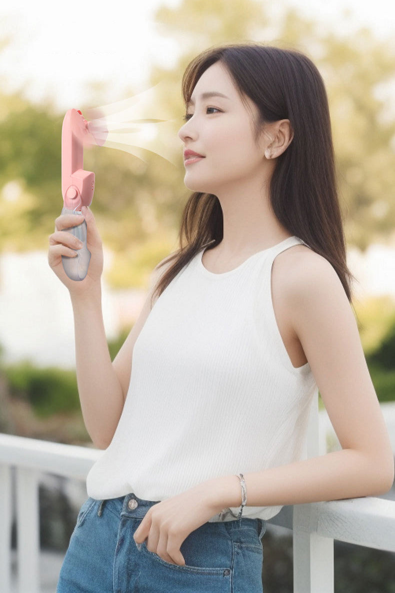 Mini Fan Handheld Fan Rechargeable Folding Fan
