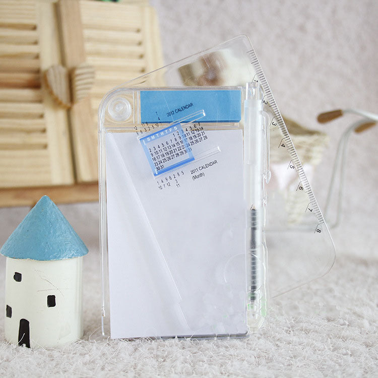 Office Stationary Memo Pad w/Ruler & Calendar