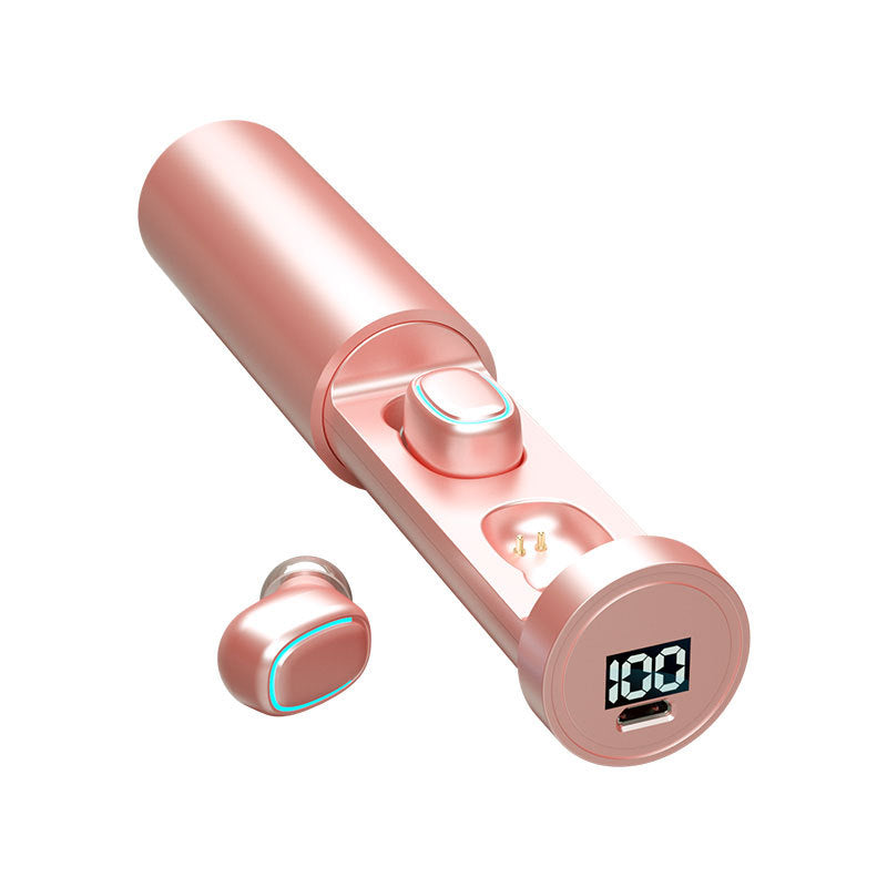 300 mAh Cylindrical TWS Earbuds