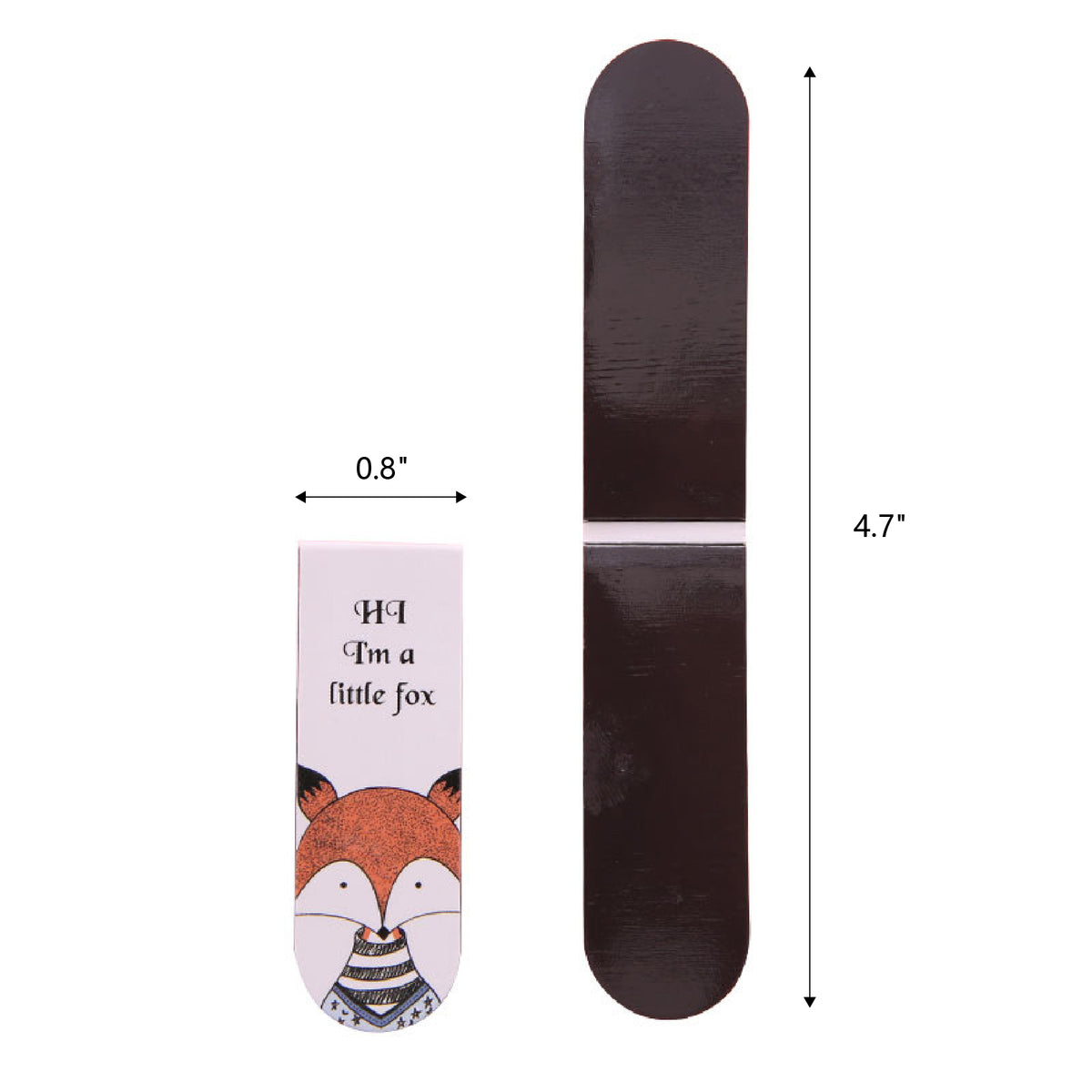 Magnetic Bookmark Book Marker Clip for Teachers, Students, Book Lovers