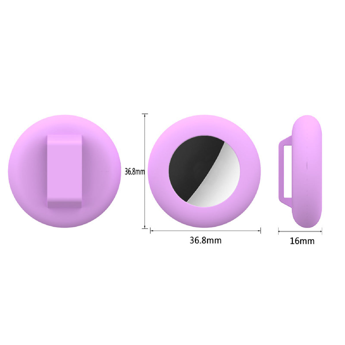 Silicone Holder for Dog Collar Silicone Case Cover for Pet Collar Loop