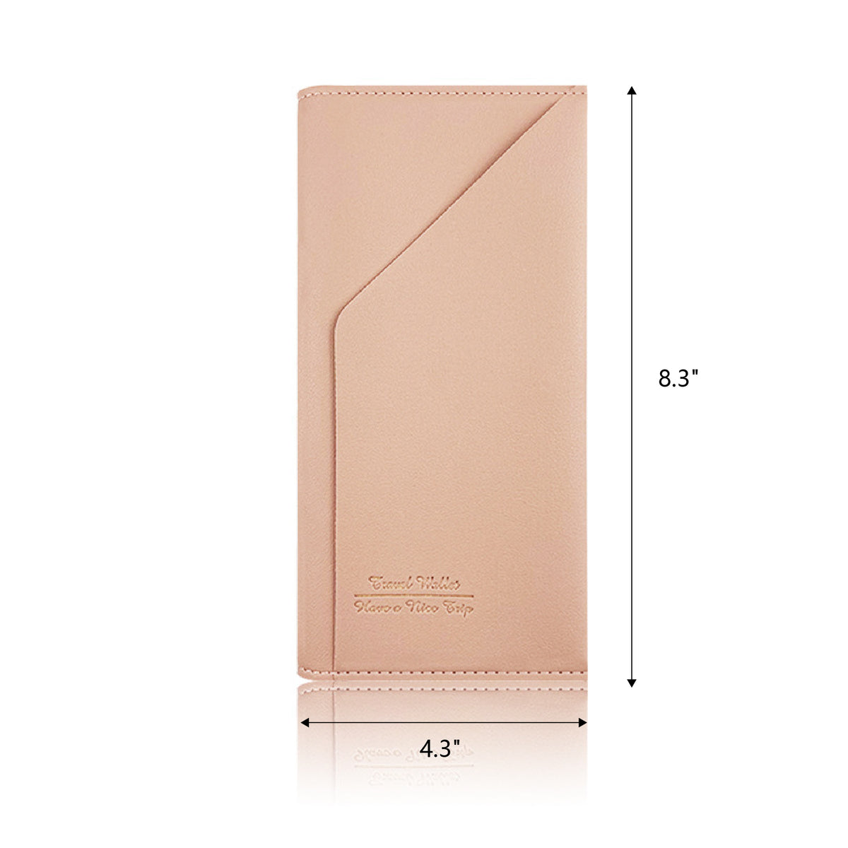 Travel Purse Passport Holder PU Leather Passport Wallet