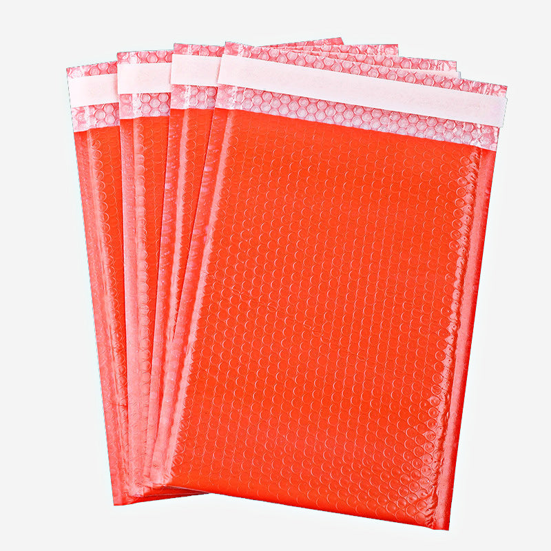 6.5 x 8.7" Red Poly Bubble Mailer Self Seal Padded Envelopes for Shipping/ Packaging/ Mailing
