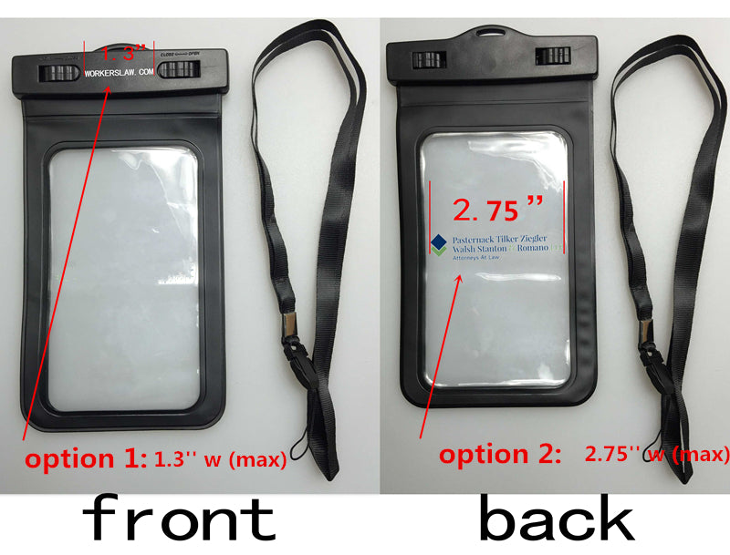 Black Blank Front & Back