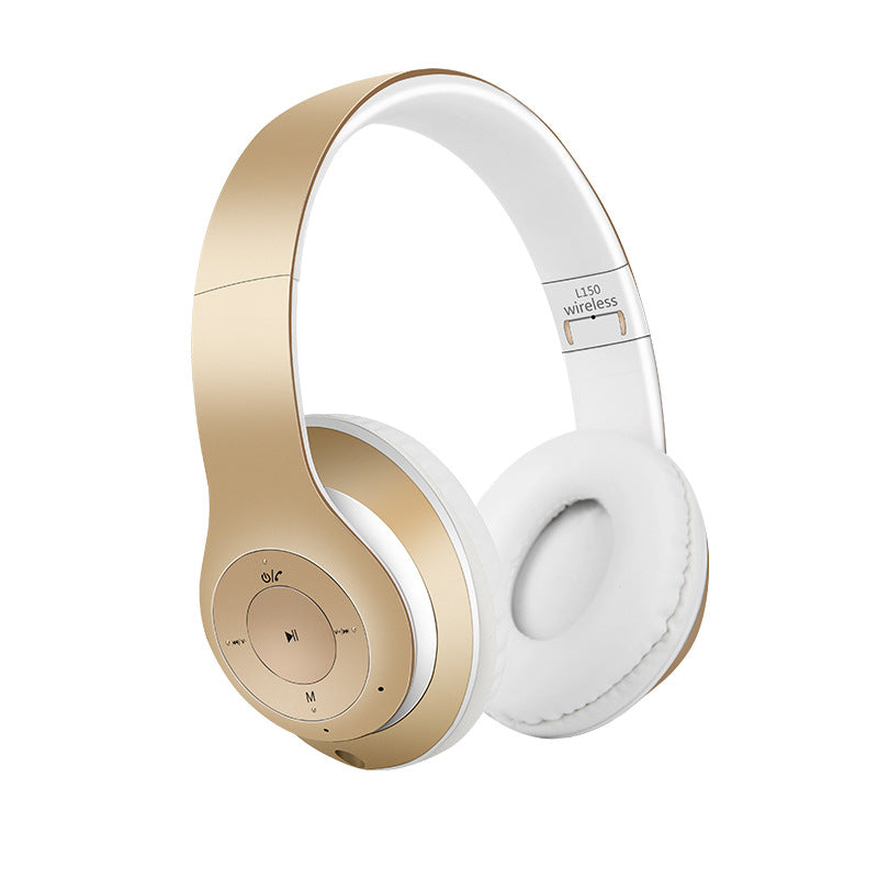 Foldable On Ear Stereo Wireless Headsets Earphone