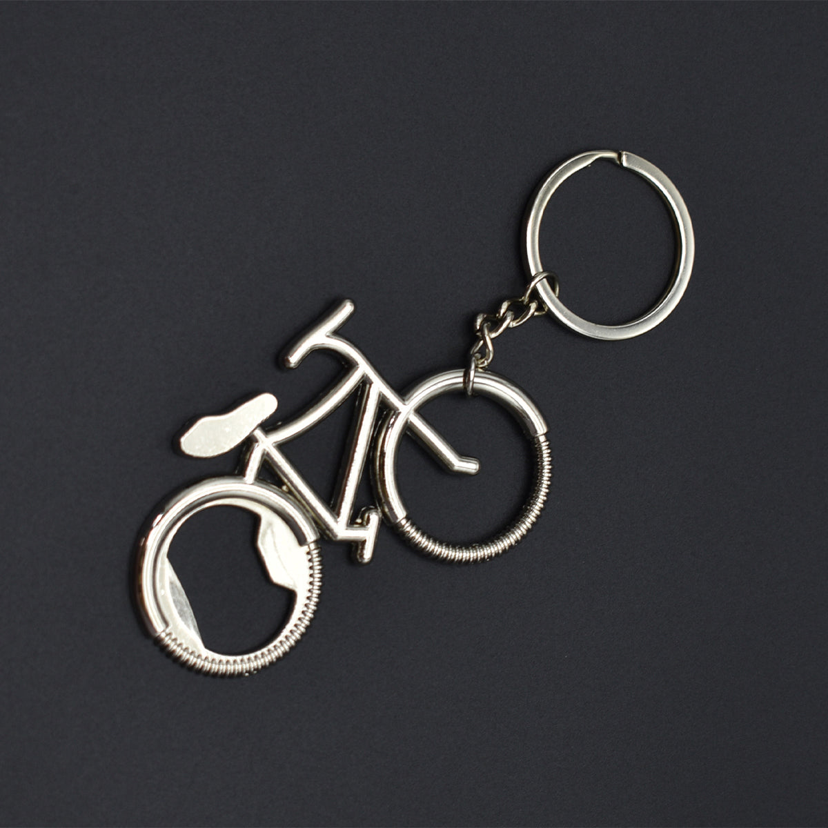 Bicycle Keychain Bike Beer Bottle Opener Keychain