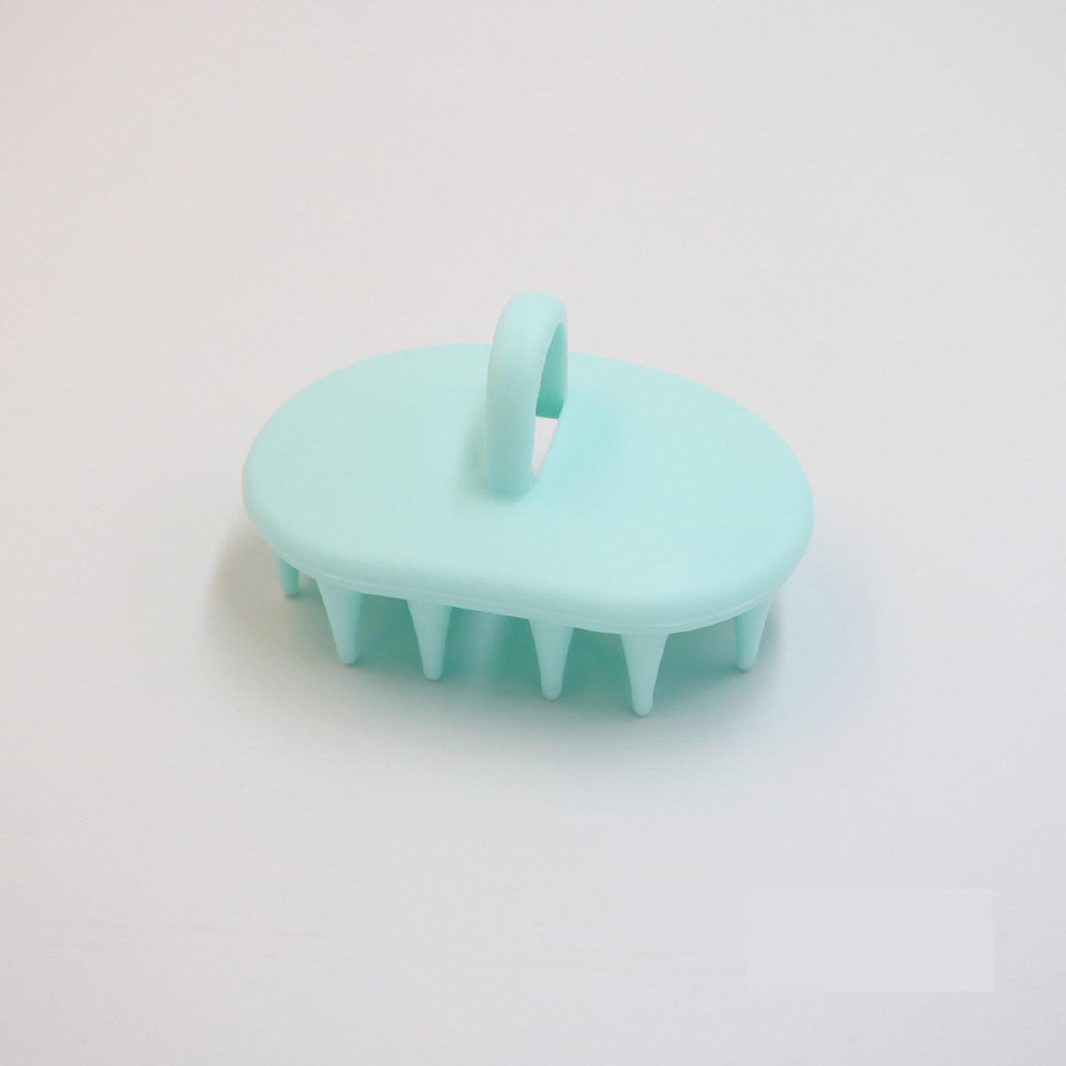 Oval Massager Silicone Shampoo Scrubber Head Massager Hair Scrubber Brush