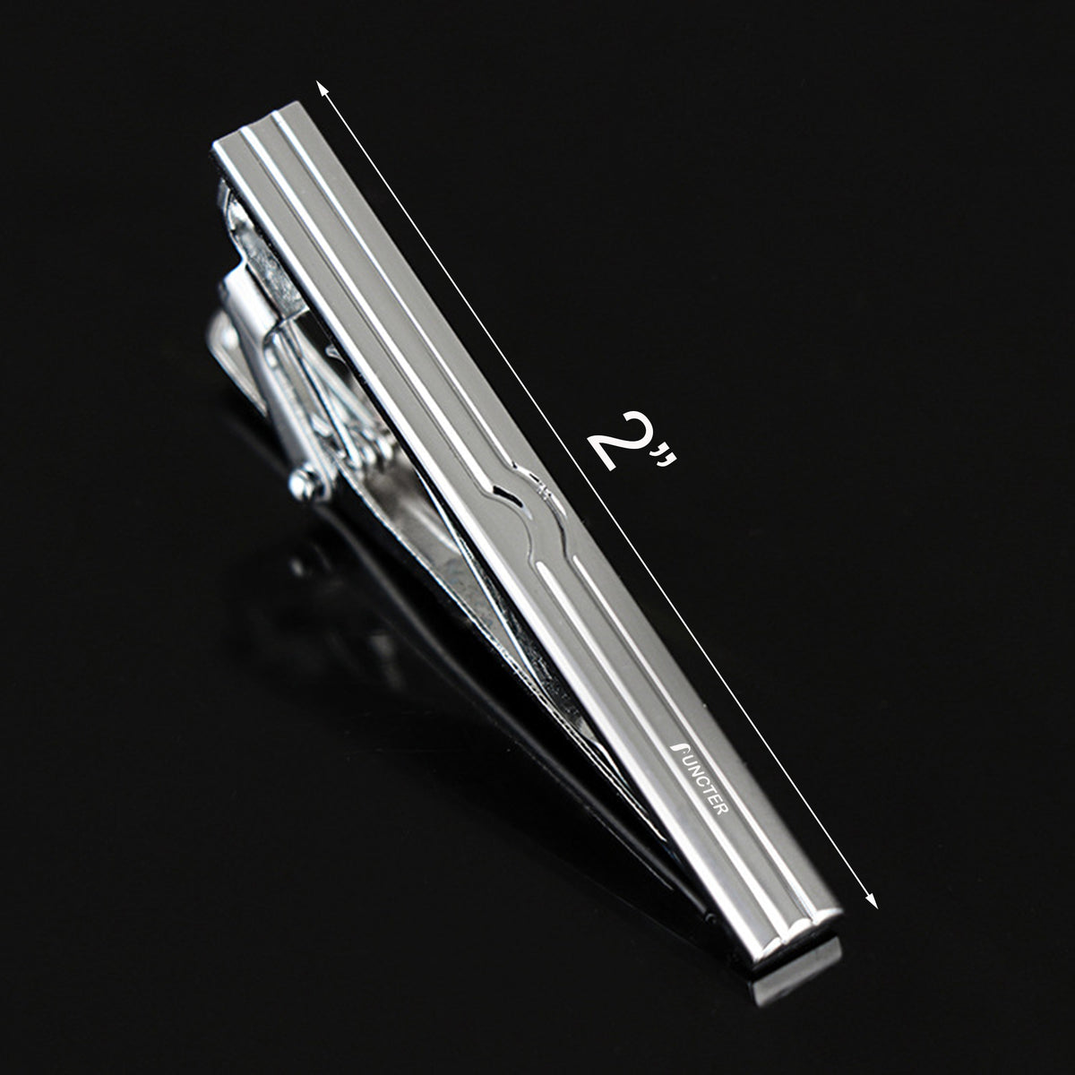 2" L Necktie Clip Tie Bar for Men's Skiny Necktie-#23