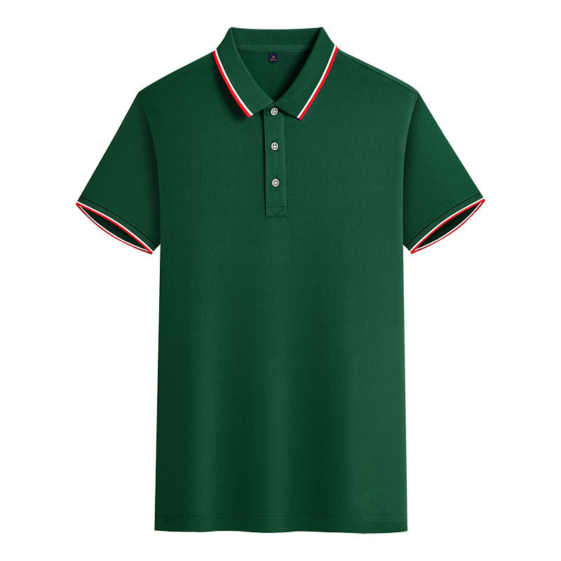 Women's 6.35 oz. Regular-fit Short-Sleeve Combed Cotton Ice Ions Lapel Polo Shirt