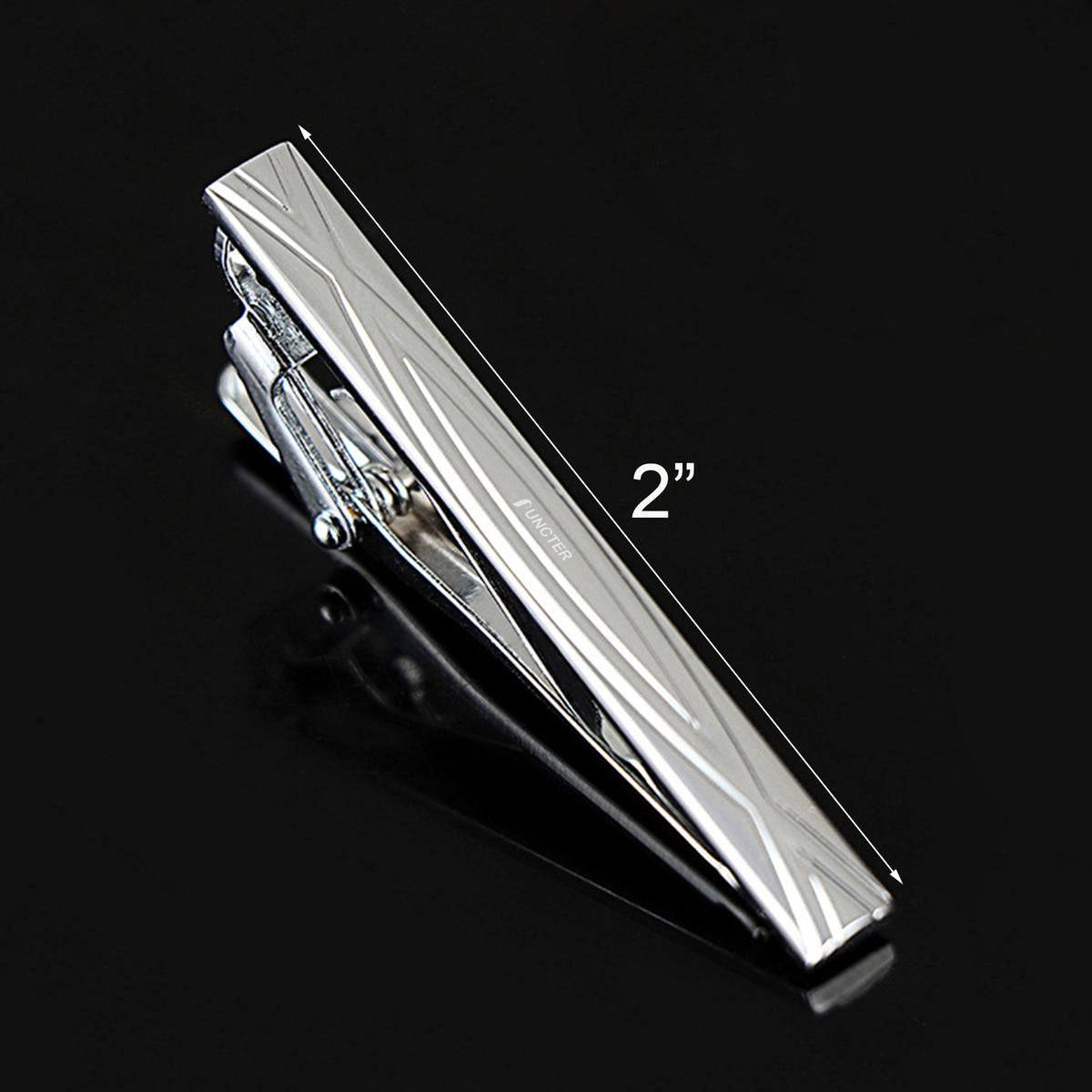 2" L Necktie Clip Tie Bar for Men's Skiny Necktie-#19