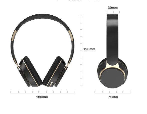 Foldable On Ear Stereo Gaming Wireless Headphone