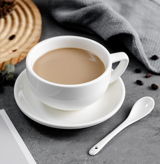 5 oz Pure White Ceramic Espresso Cups