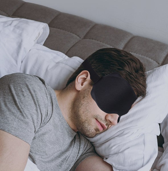 3D Weighted Eye Mask Blocking Lights Sleeping Mask