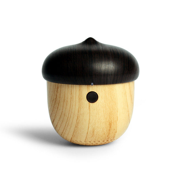 Wooden Nut Shaped Mini Wireless Speaker