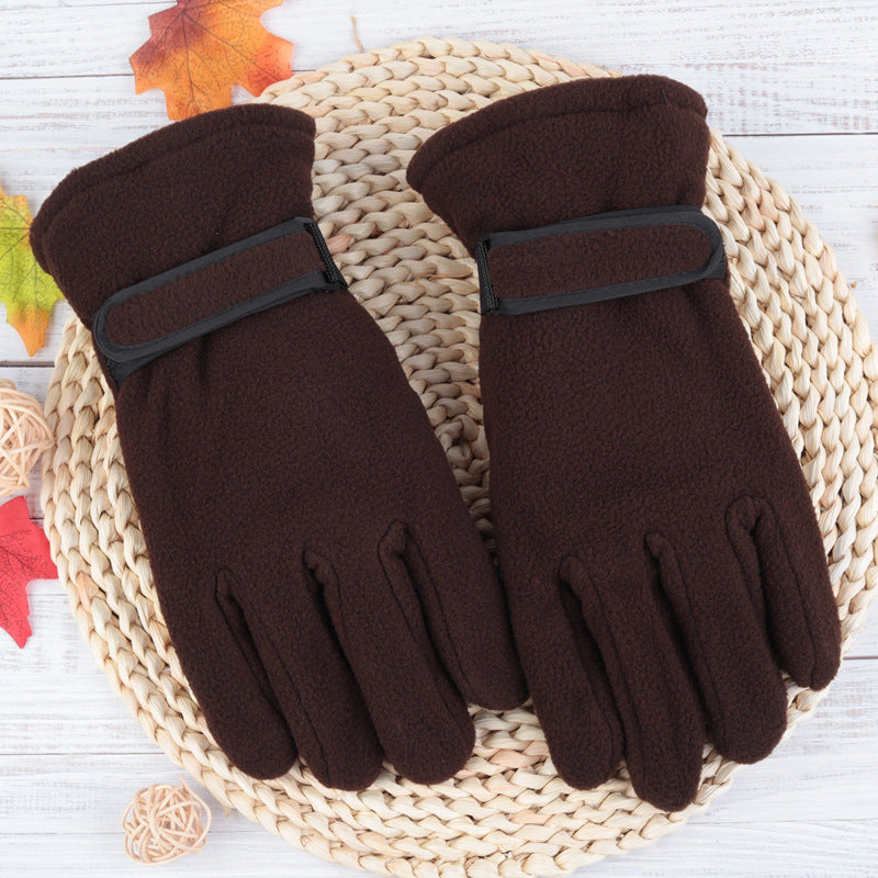 Polar Fleece Knit Touch Screen Glove