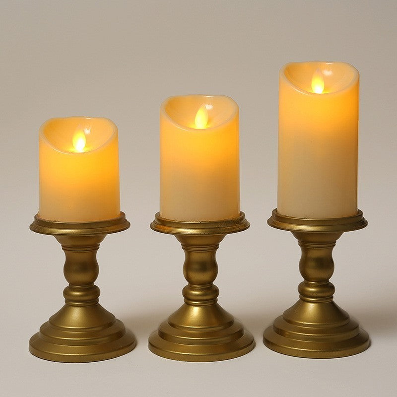 Electronic Remote Control Candle Light 4 x 10"