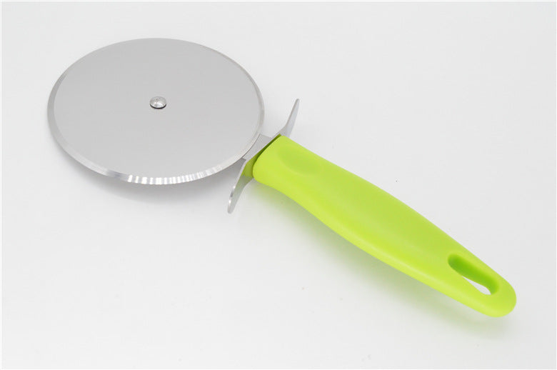 #7 Stainless Steel Pizza Cutter W/ Plastic Handle