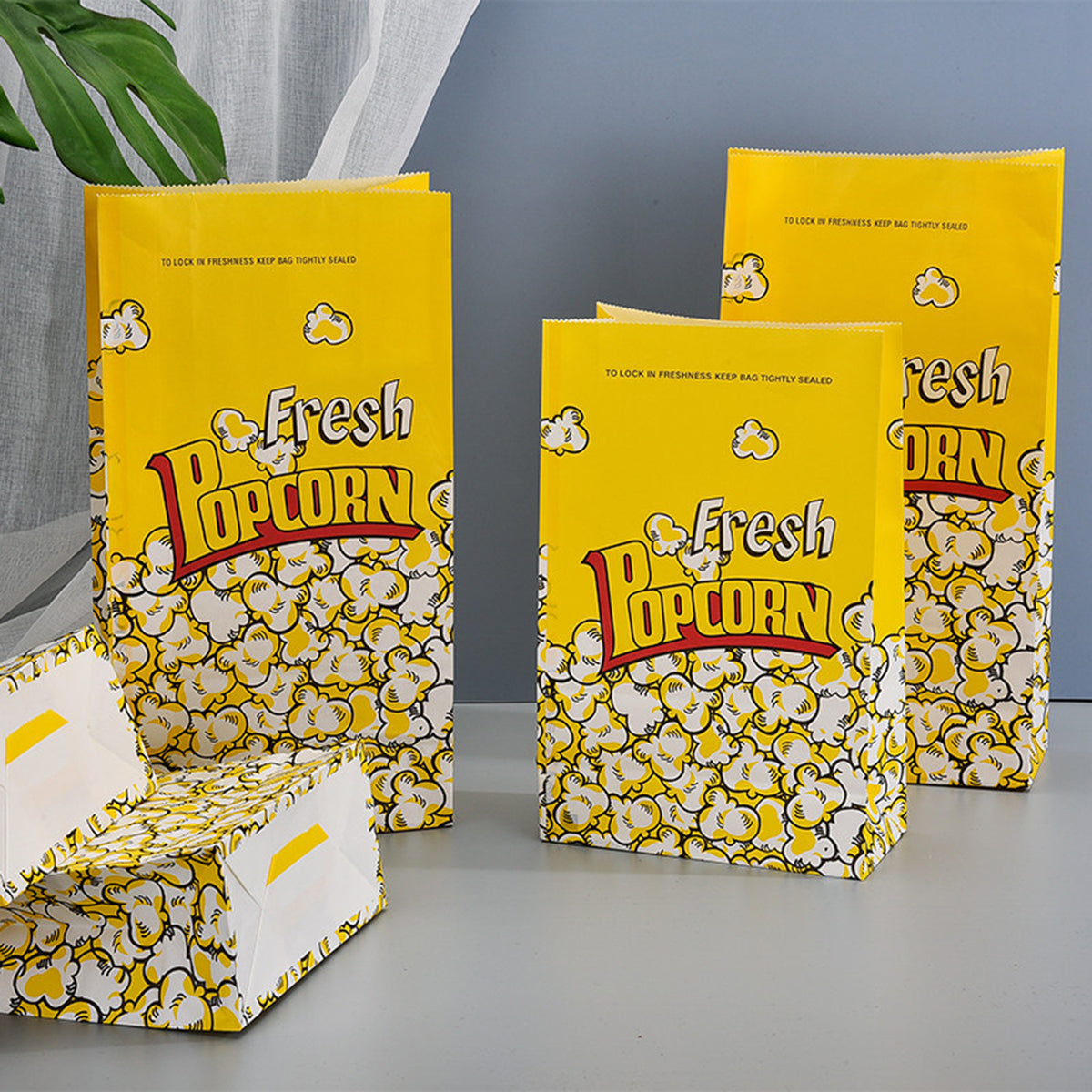 14 OZ Paper Popcorn Bags