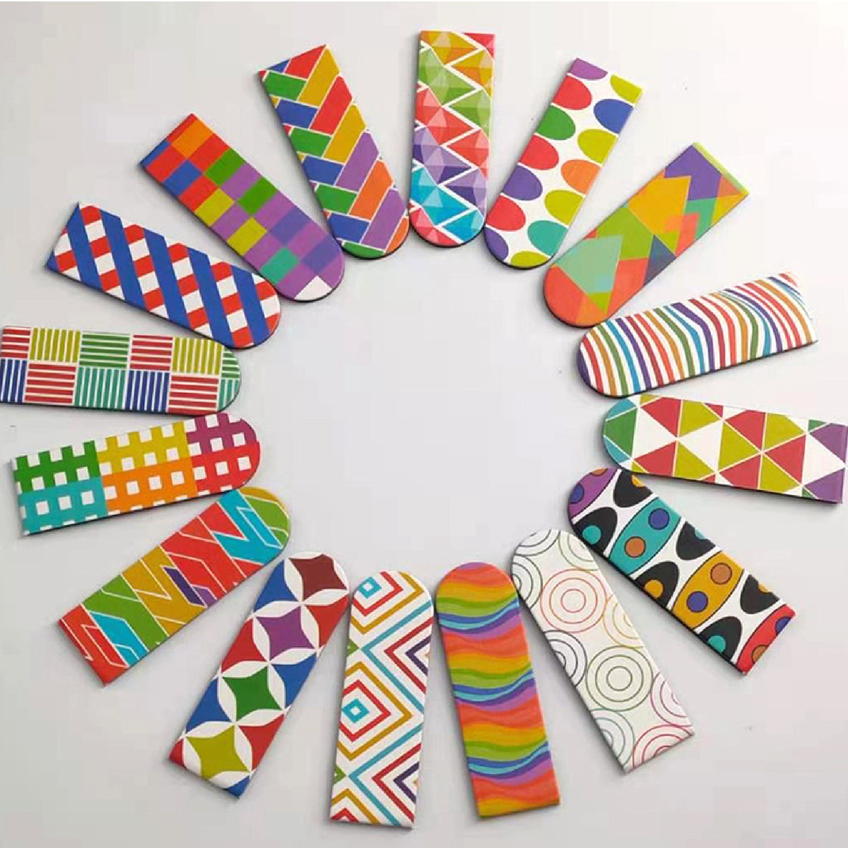 Colorful Magnetic Bookmark Book Marker Clip for Teachers, Students, Book Lovers