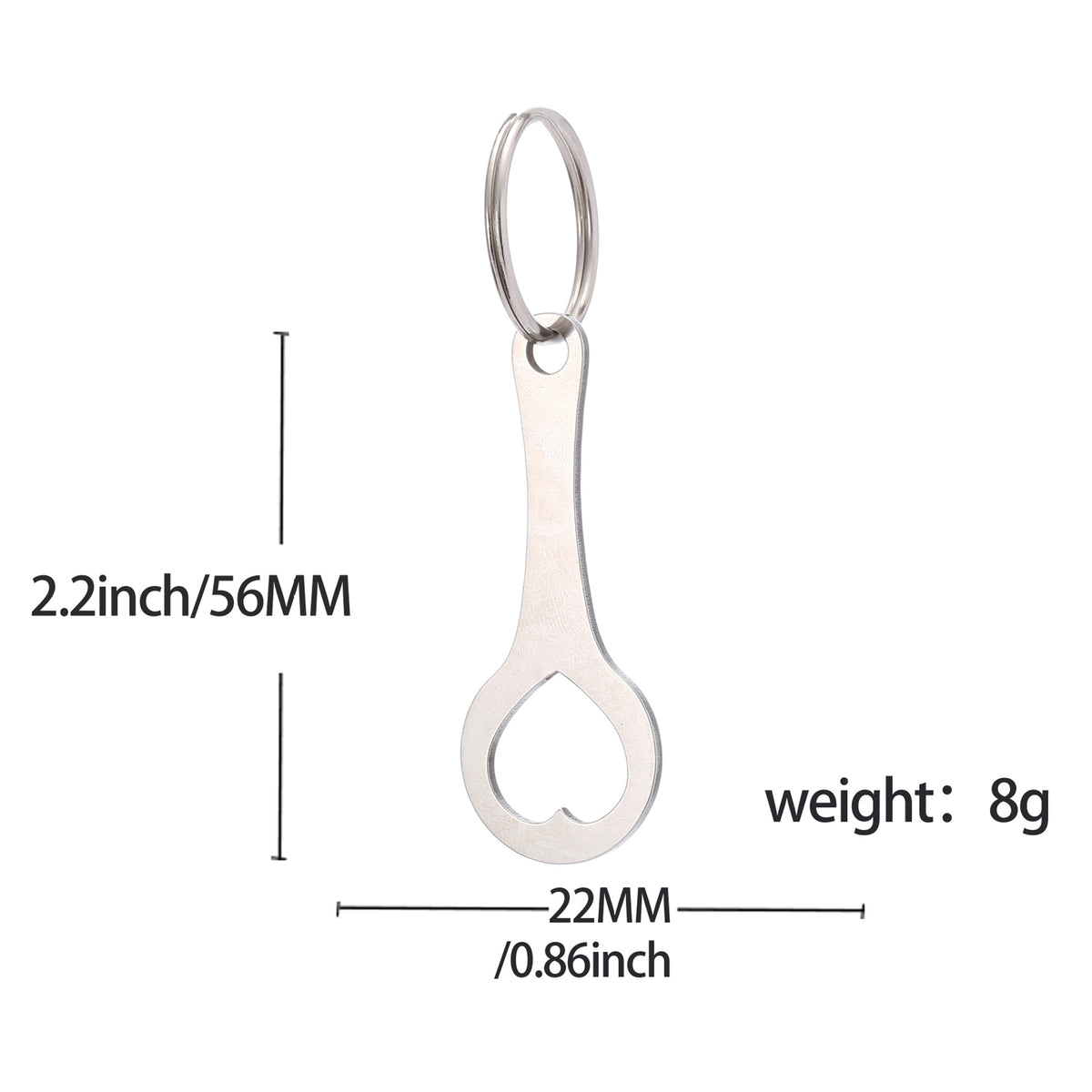 Portable Metal Shopping Carts Tokens Keychain