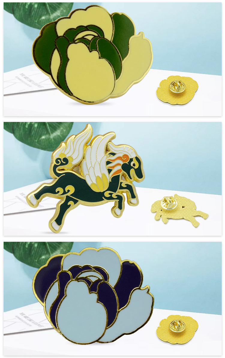 Custom Full Color Lapel Pin Badge