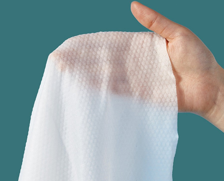 Disposable Bath Towel – Natural Wood Pulp Plant Fiber, Soft Highly Absorbent 31 x 23"