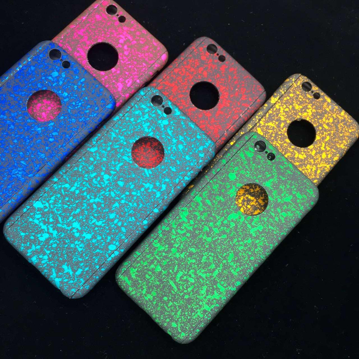 3D Colorful Stars Design Phone Case Shell for phone 7 Plus