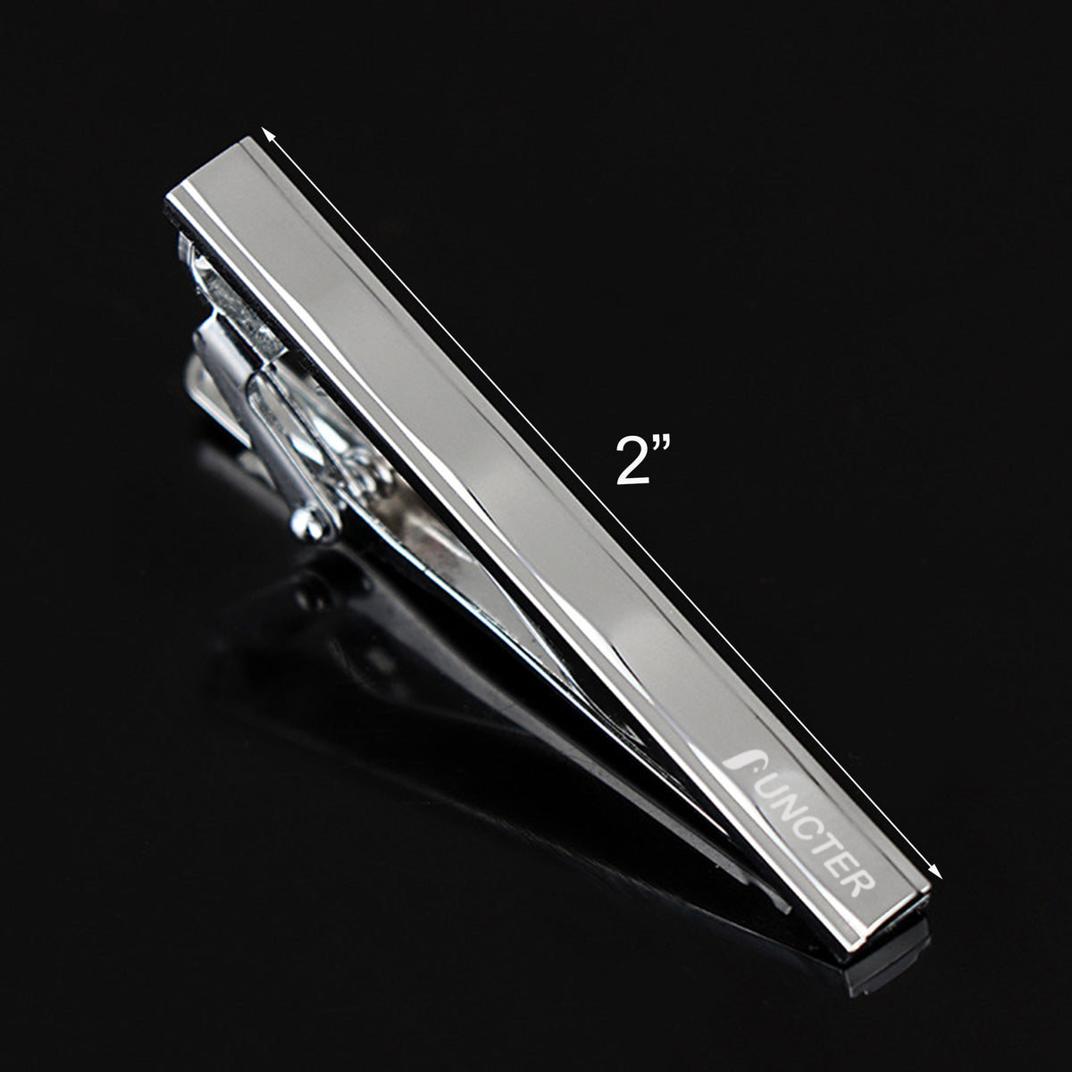 2" L Necktie Clip Tie Bar for Men's Skiny Necktie-#14