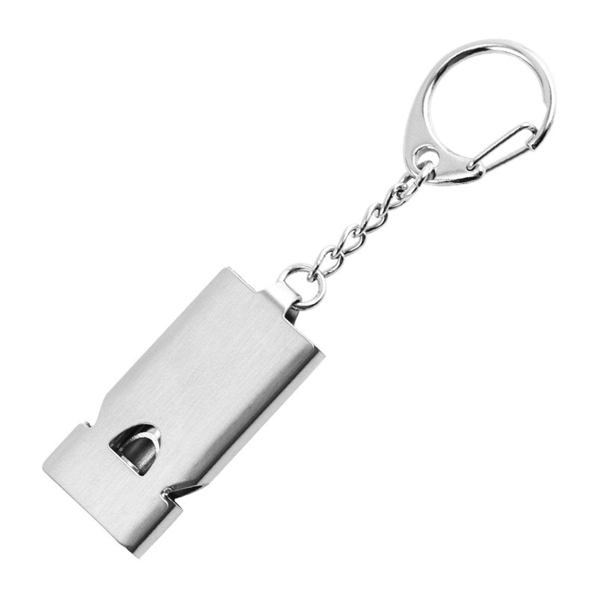 304 Stainless Steel Outdoor Survival Whistle Three Tube Whistle