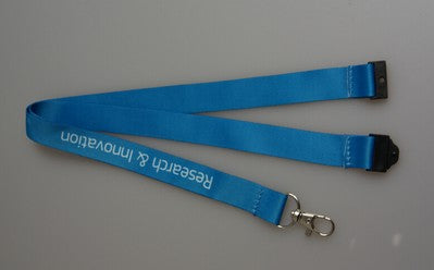 0.8" Polyester Lanyard w/Breakaway Clasp