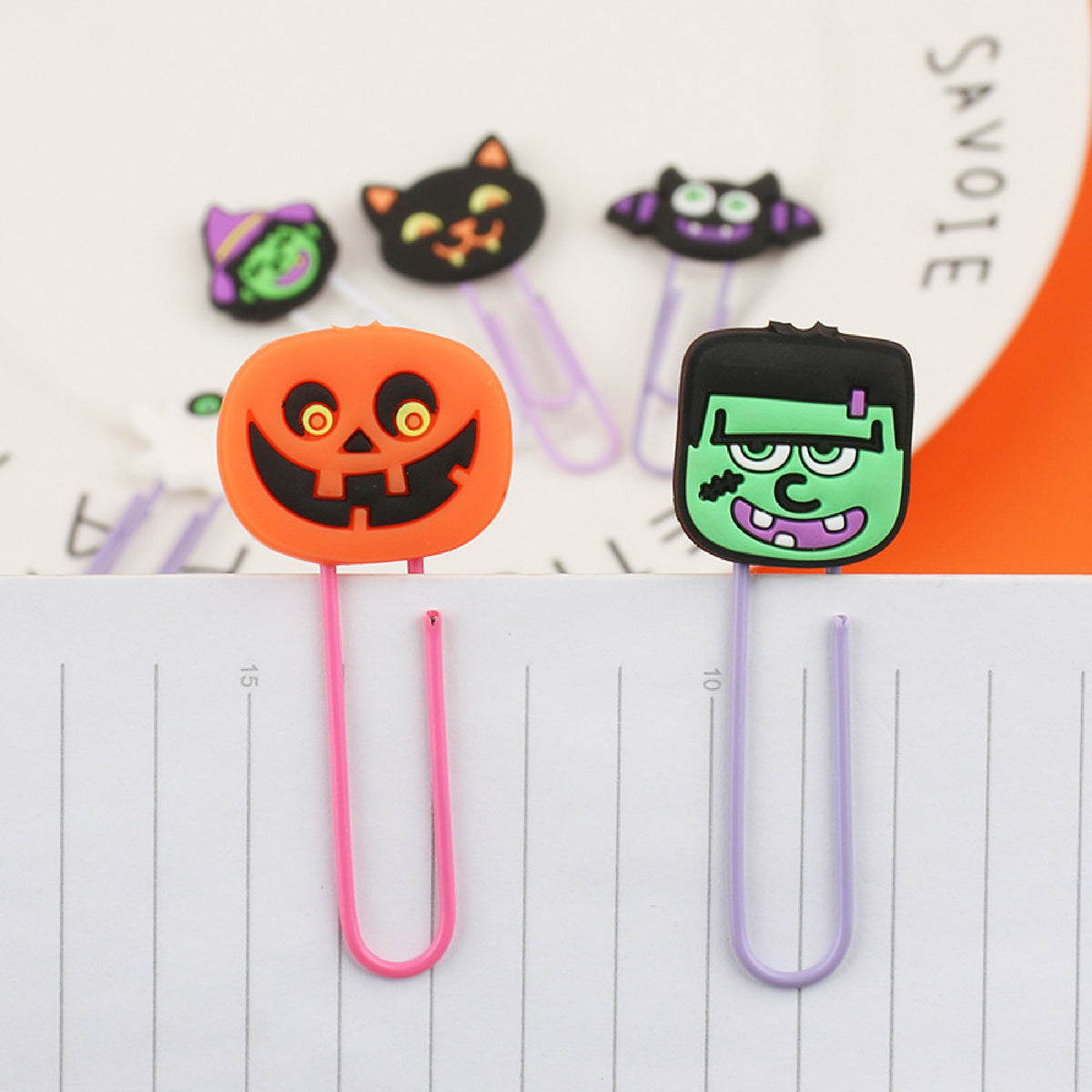 Halloween Zombie Paper Clip Custom Shaped Bookmark Clip Paper Clasp