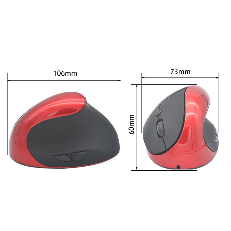 Rechargeable Vertical Wireless Mouse Wireless Connection Portable Office Mouse 2.4G Hz