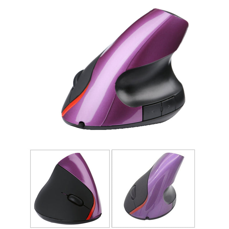 2.4G Rechargeable Vertical Wireless Mouse Wireless Connection Portable Office Mouse