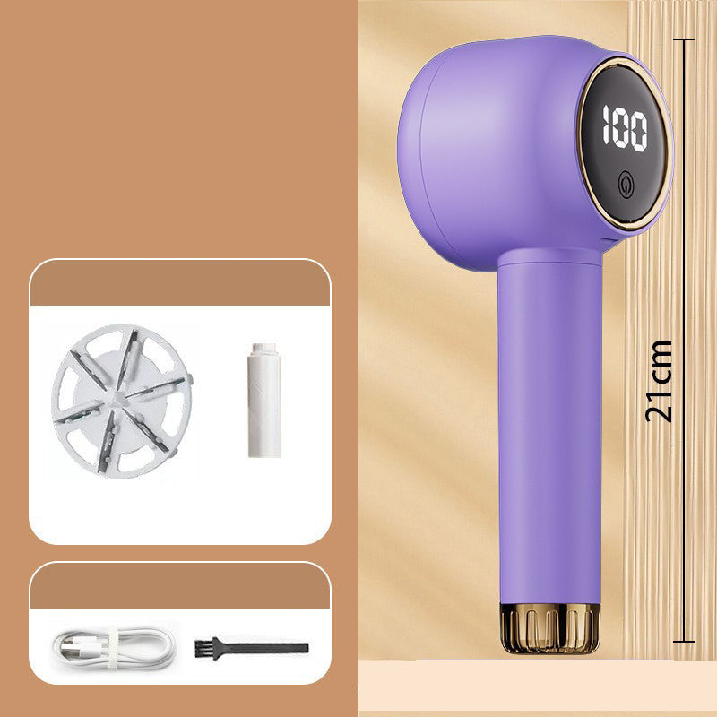 Rechargeable Fabric Shaver Handheld Lint Remover Electirc Sweater Defuzzer With Battery Display