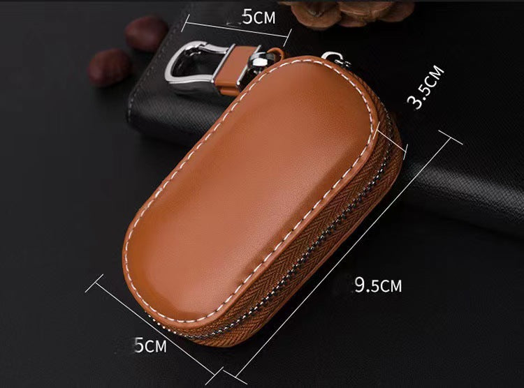 PU Car Key Sleeve W/A Key Chain