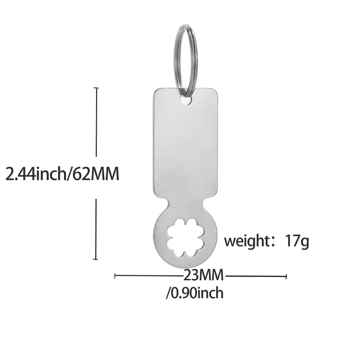 Mini Meta Shopping Trolley Coin Keychain