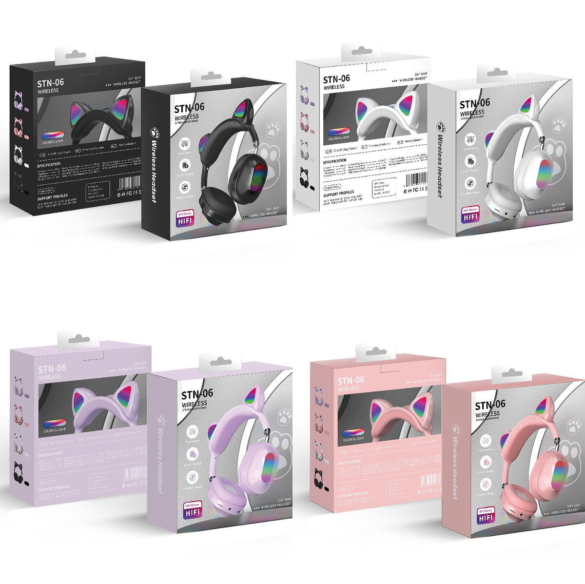 E-sports Studio Stereo Wireless Headphone
