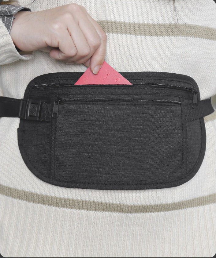 Ultra Slim Fanny Pack Waist Pack Running Belt Waist Bag For Men And Women