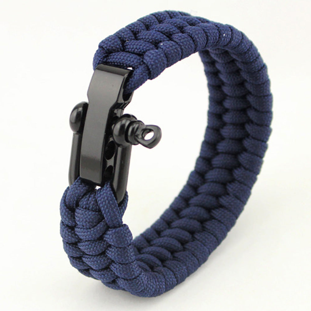 U Buckle Multiple Function Survival Bracelet
