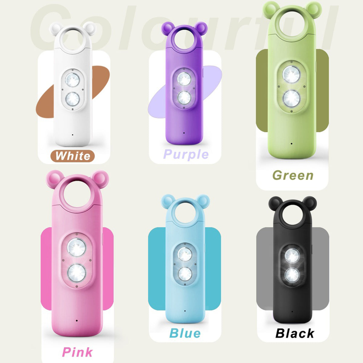 Personal Alarm Key Chain Emergency Safety Alarm For Women