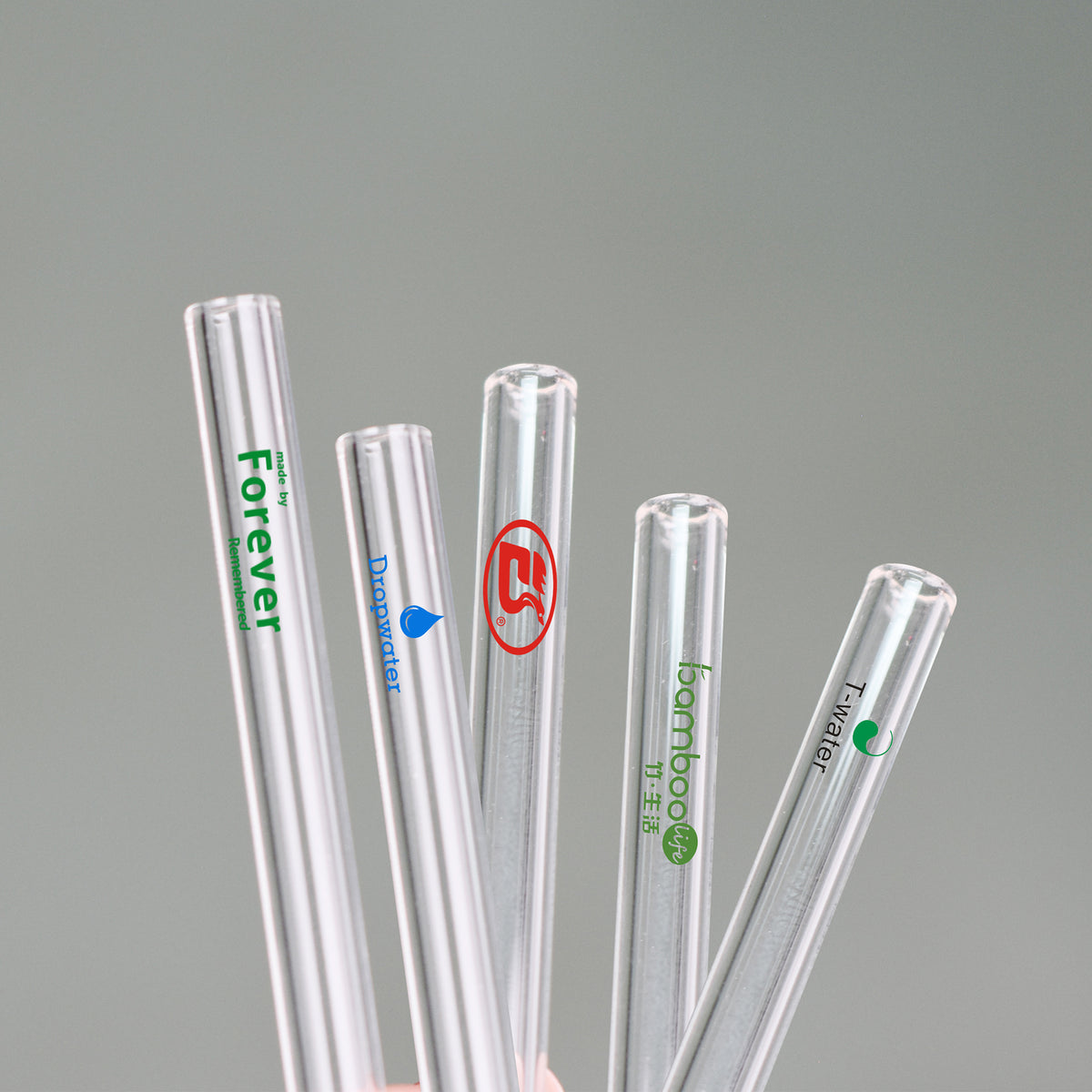 Clear Glass Straw