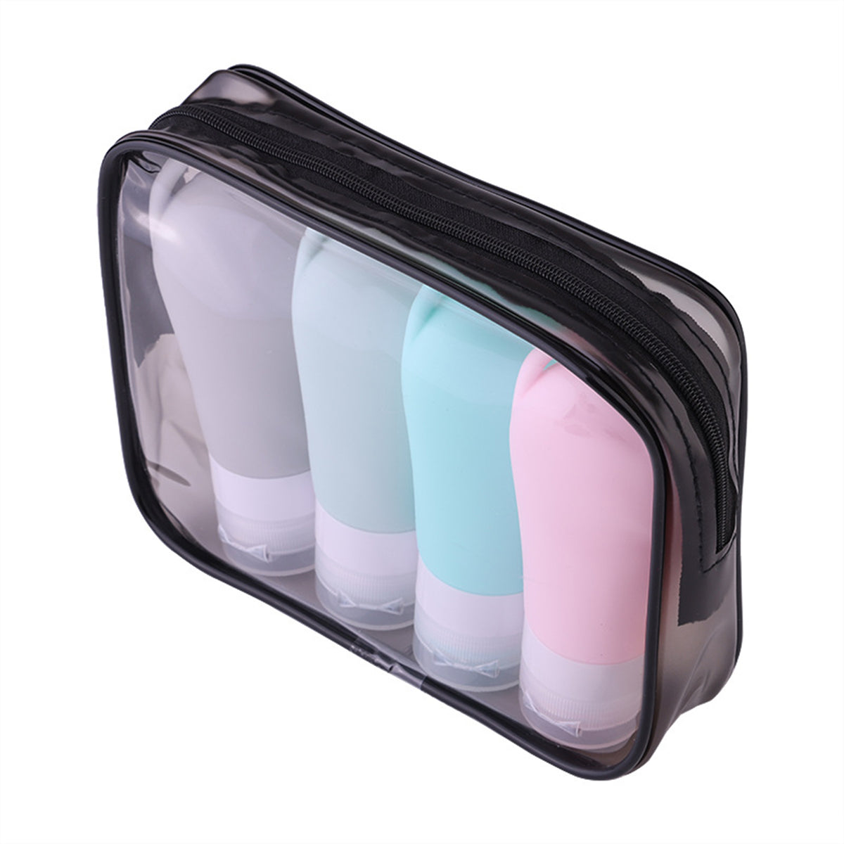 3 OZ Travel Bottles Set For Toiletries (4 Pcs Set)