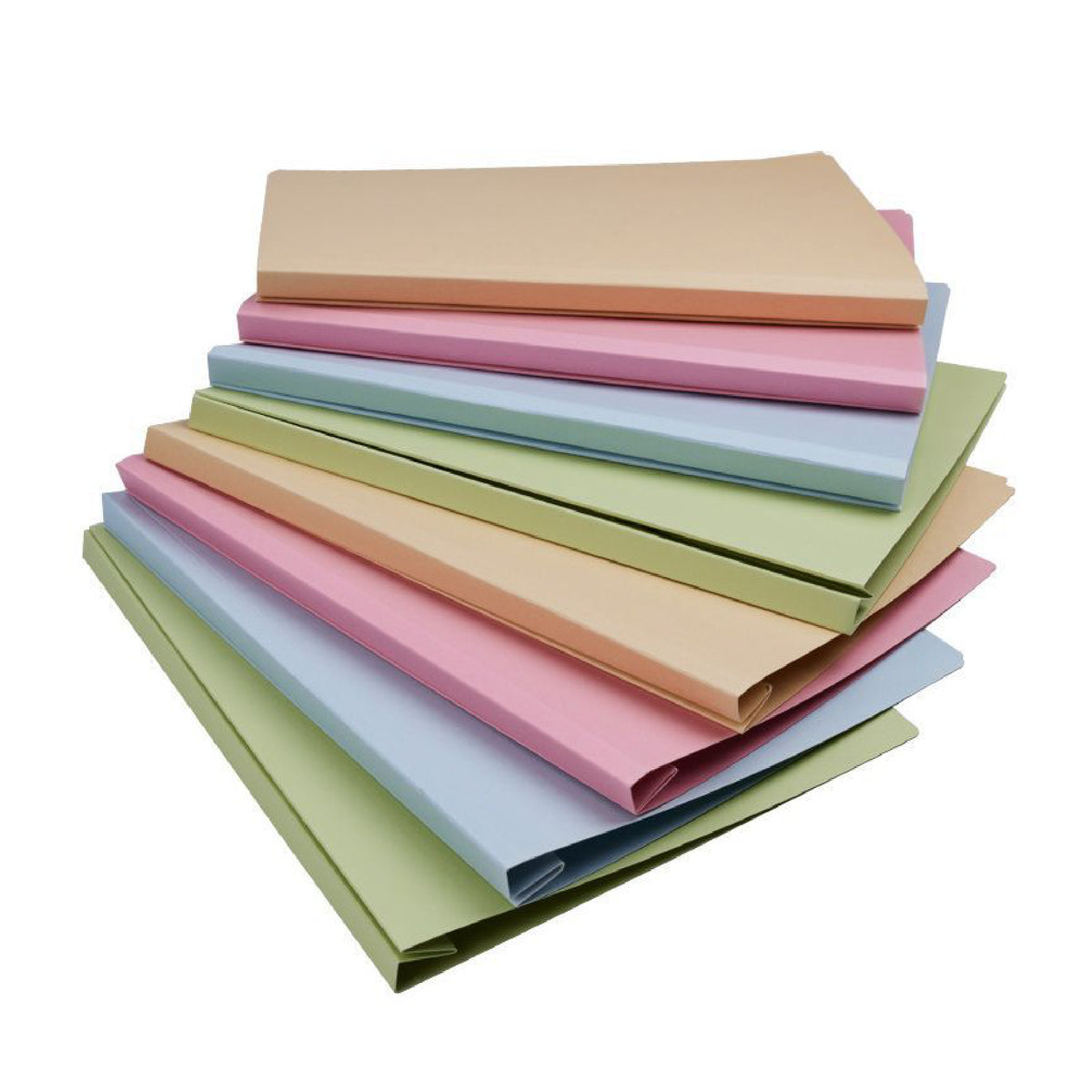 Basics Paperboard File Folder 2 Holes Folder