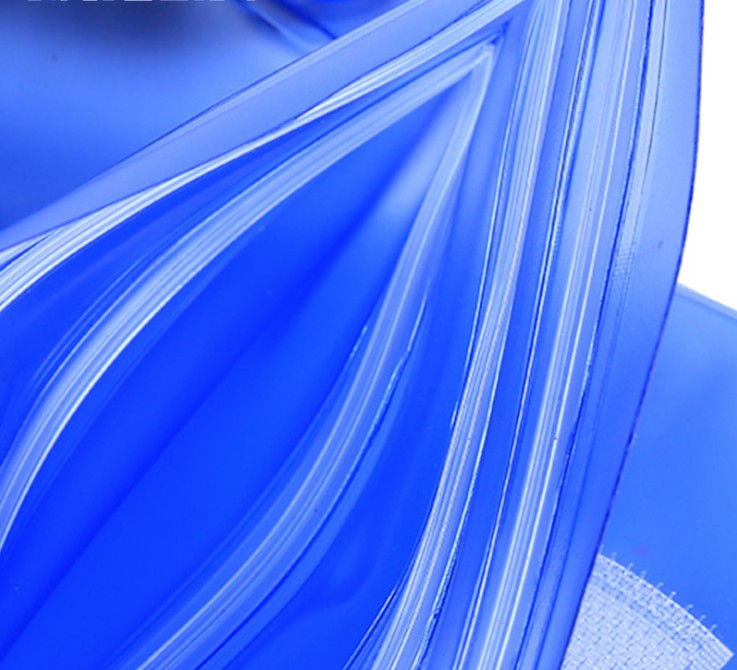 Blue Blank Closure View