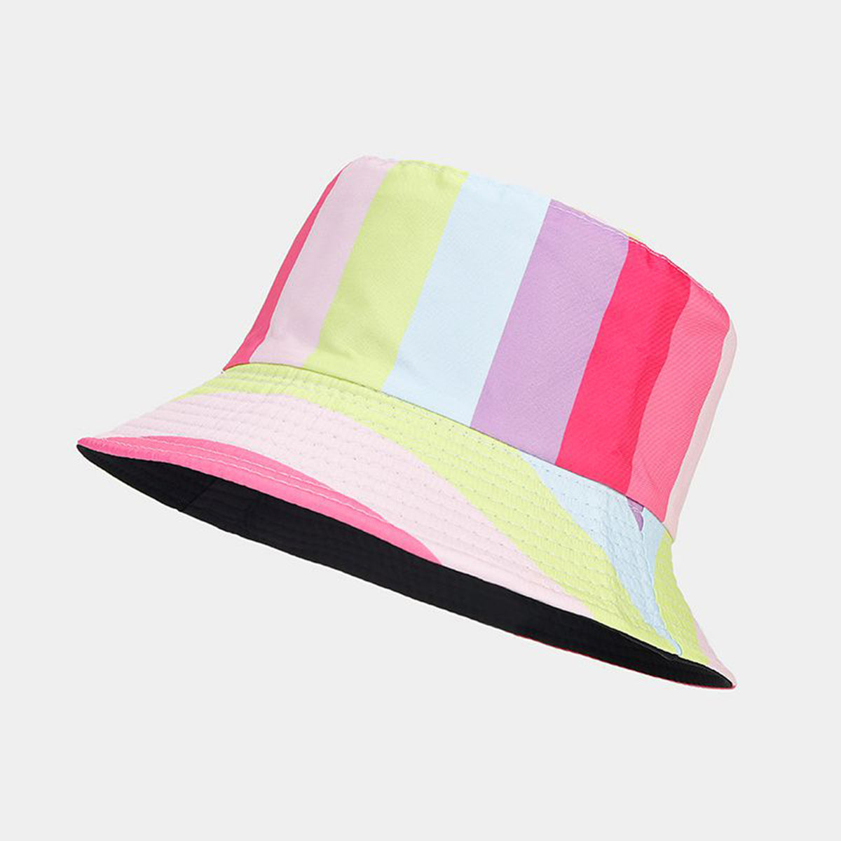 Polyester Double-Sided Wear Pride Hat Fisherman Cap